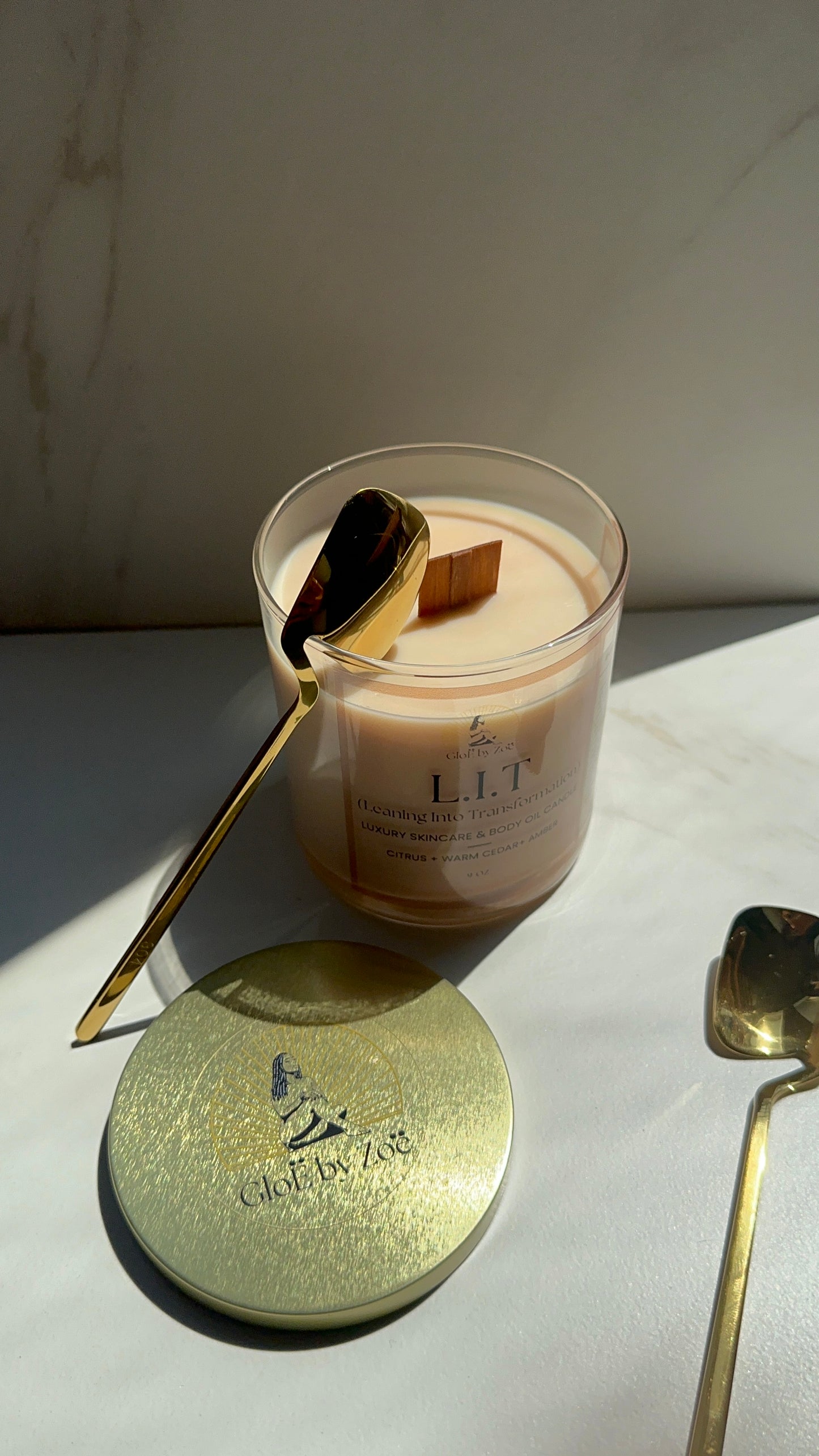 Golden Gloe Oil Spoons
