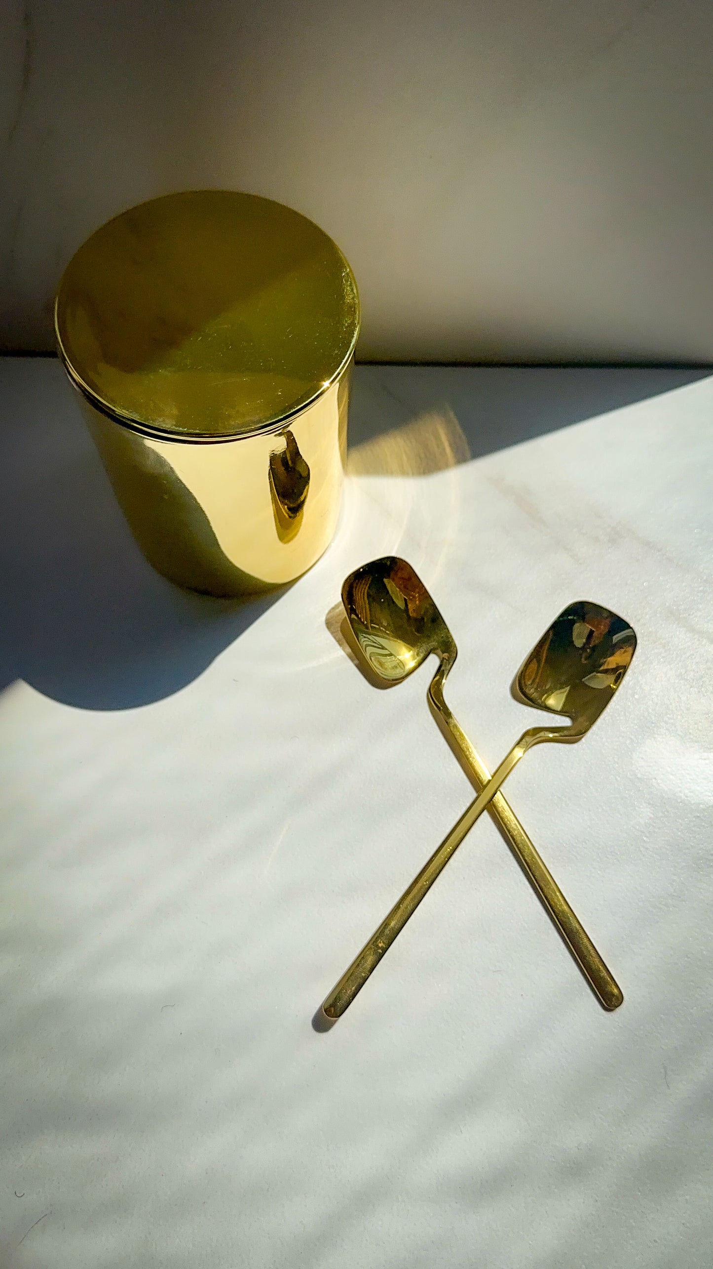 Golden Gloe Oil Spoons